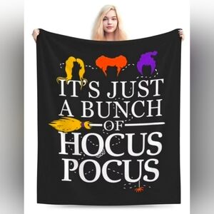 Black Hocus Pocus Blanket